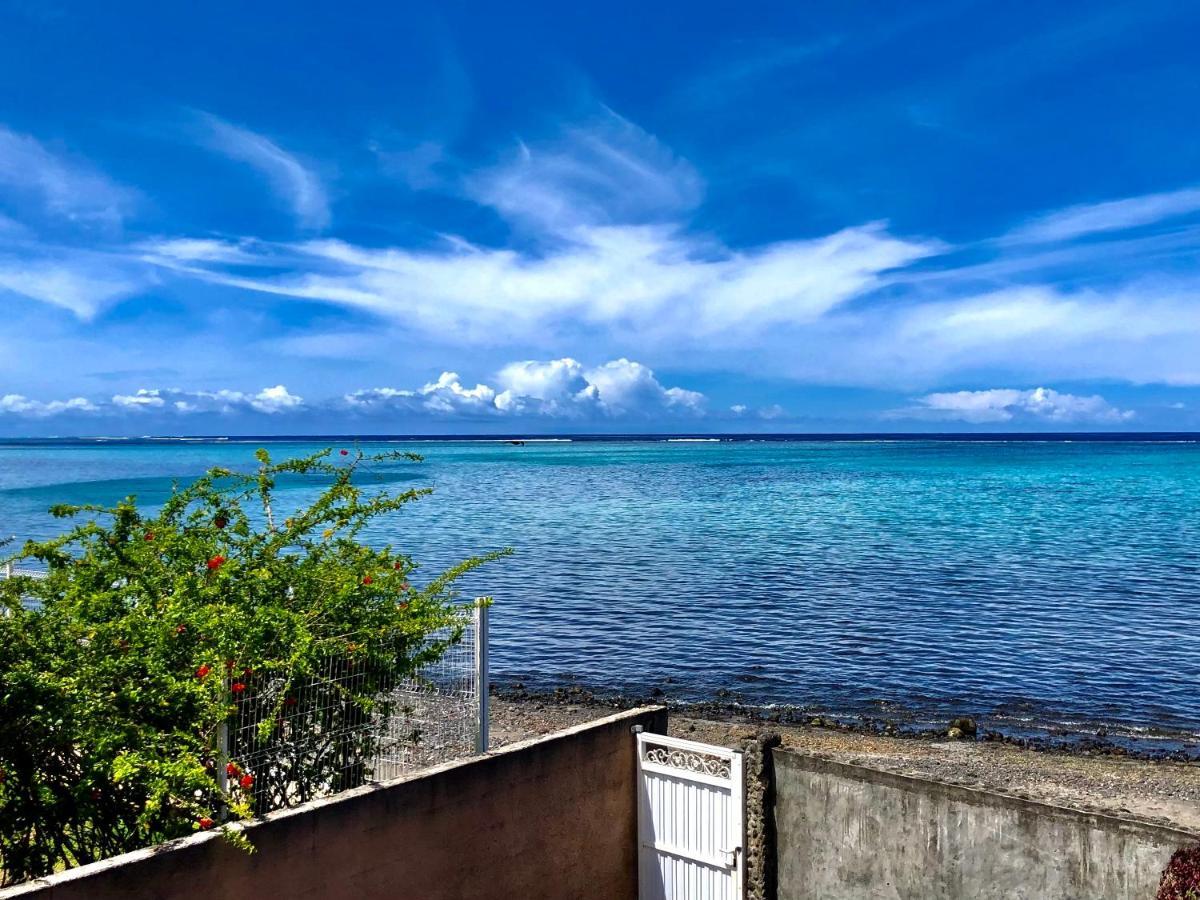 Superbe Bord De Mer, Acces Lagon Et Piscine Privee Paea Ngoại thất bức ảnh