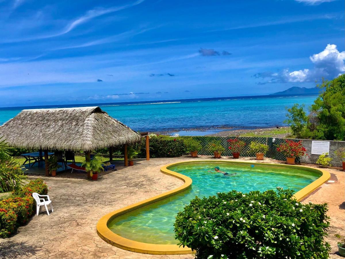 Superbe Bord De Mer, Acces Lagon Et Piscine Privee Paea Ngoại thất bức ảnh