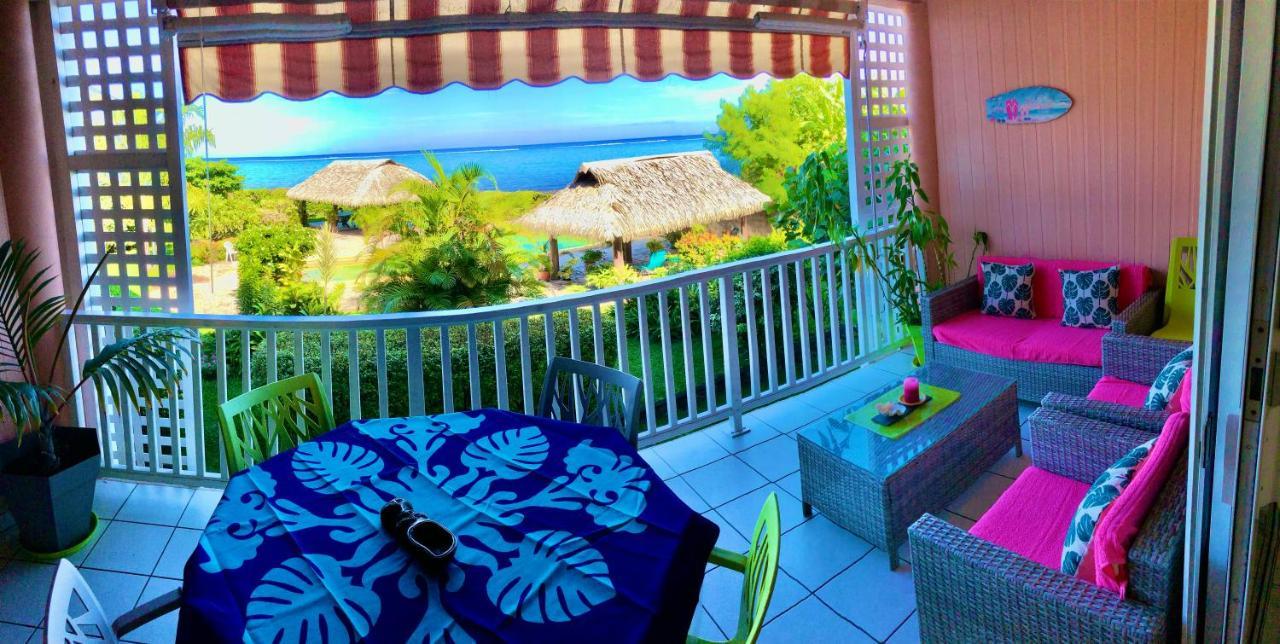 Superbe Bord De Mer, Acces Lagon Et Piscine Privee Paea Ngoại thất bức ảnh