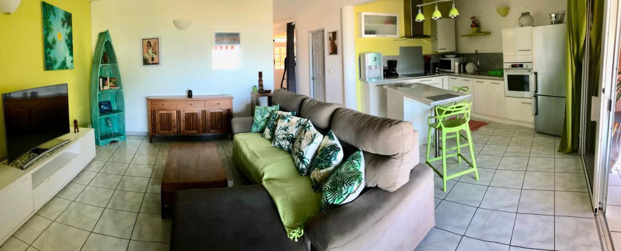 Superbe Bord De Mer, Acces Lagon Et Piscine Privee Paea Ngoại thất bức ảnh