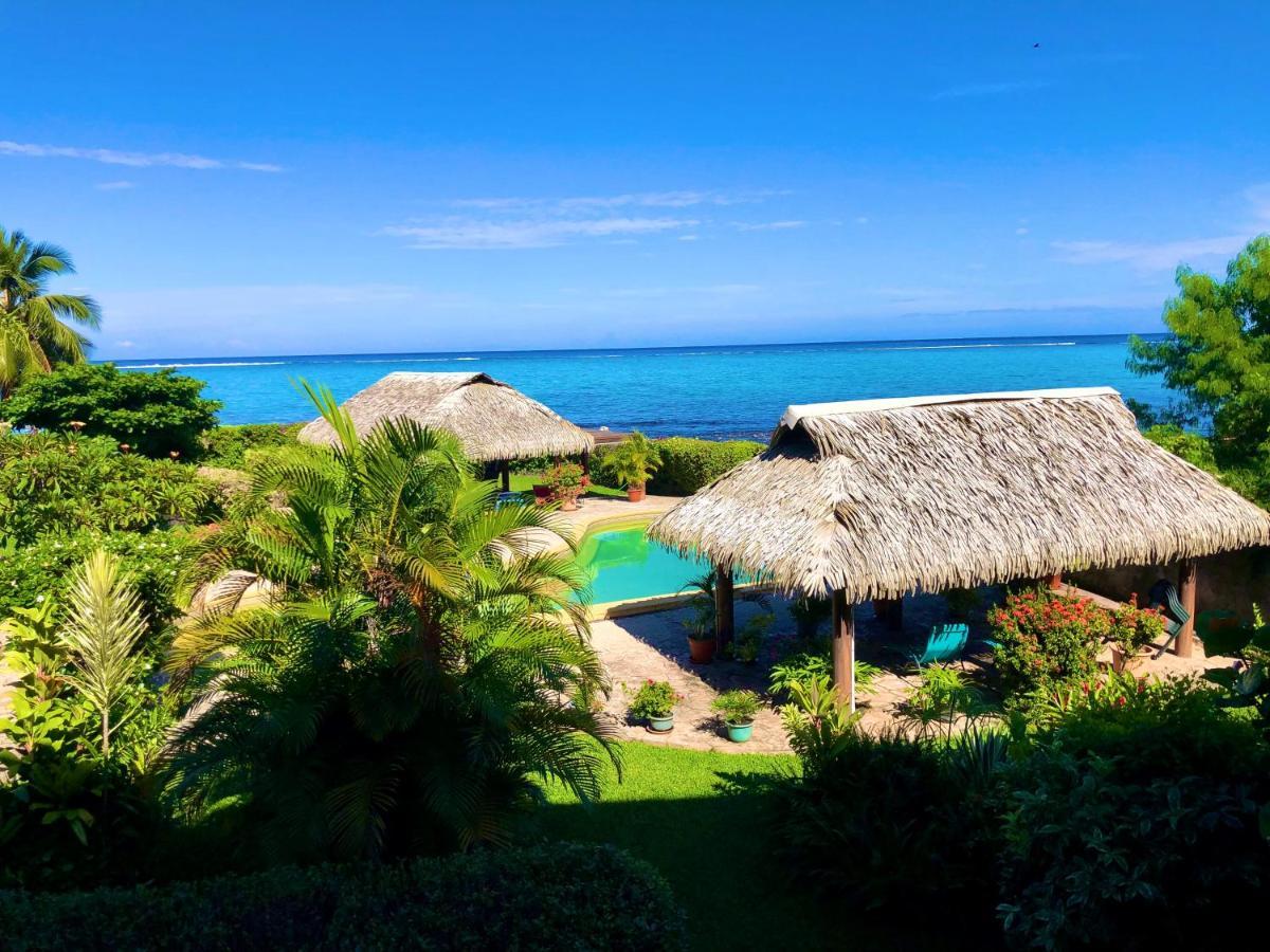 Superbe Bord De Mer, Acces Lagon Et Piscine Privee Paea Ngoại thất bức ảnh